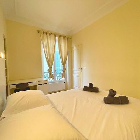 Chambre Lit Double Et Salon Avec Canape-Lit A 10 Minutes Des Champs Elysees Paris Exterior foto